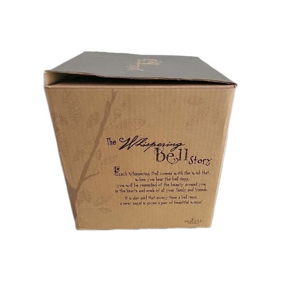 Tree of Life Ceramic Pottery Blue Whispering Bell Wind Chime NIB - Picture 3 of 15